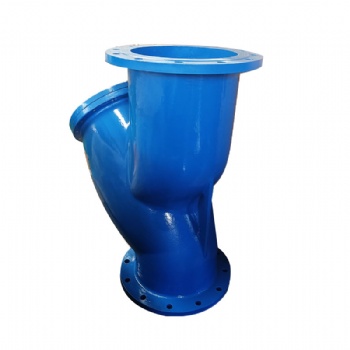 Ductile iron DIN F1 water y type strainer