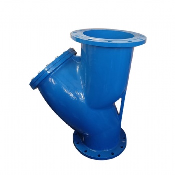 Ductile iron DIN F1 water y type strainer