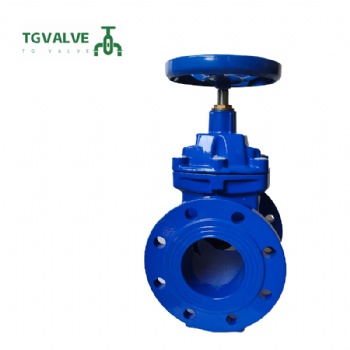 DIN F4 standard copper gland  soft sealing gate valve