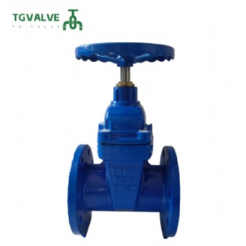 DIN F4 standard copper gland  soft sealing gate valve